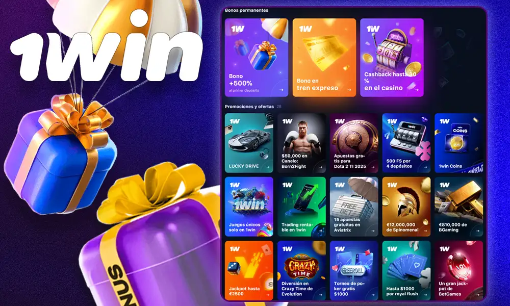 Cómo conseguir todas las bonificaciones de 1Win