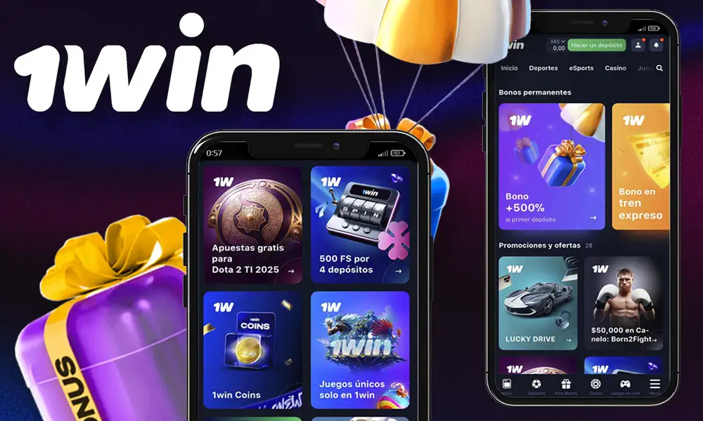 Ofertas promocionales en la aplicación 1Win Argentina